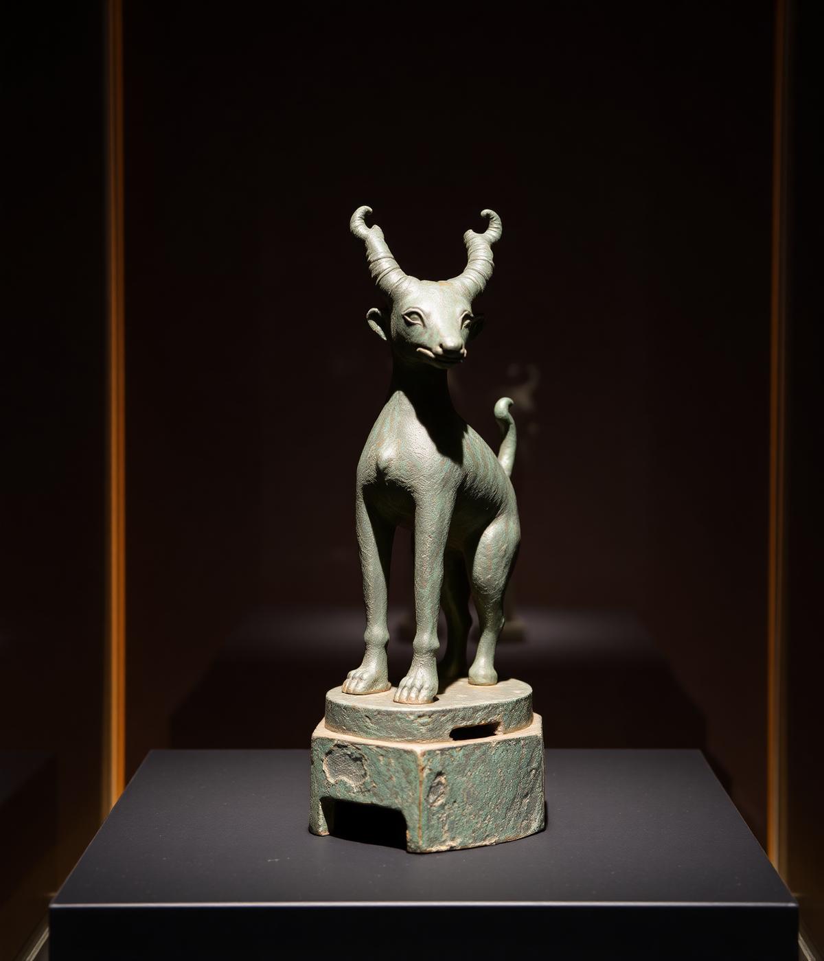 Urartian bronze figurine
